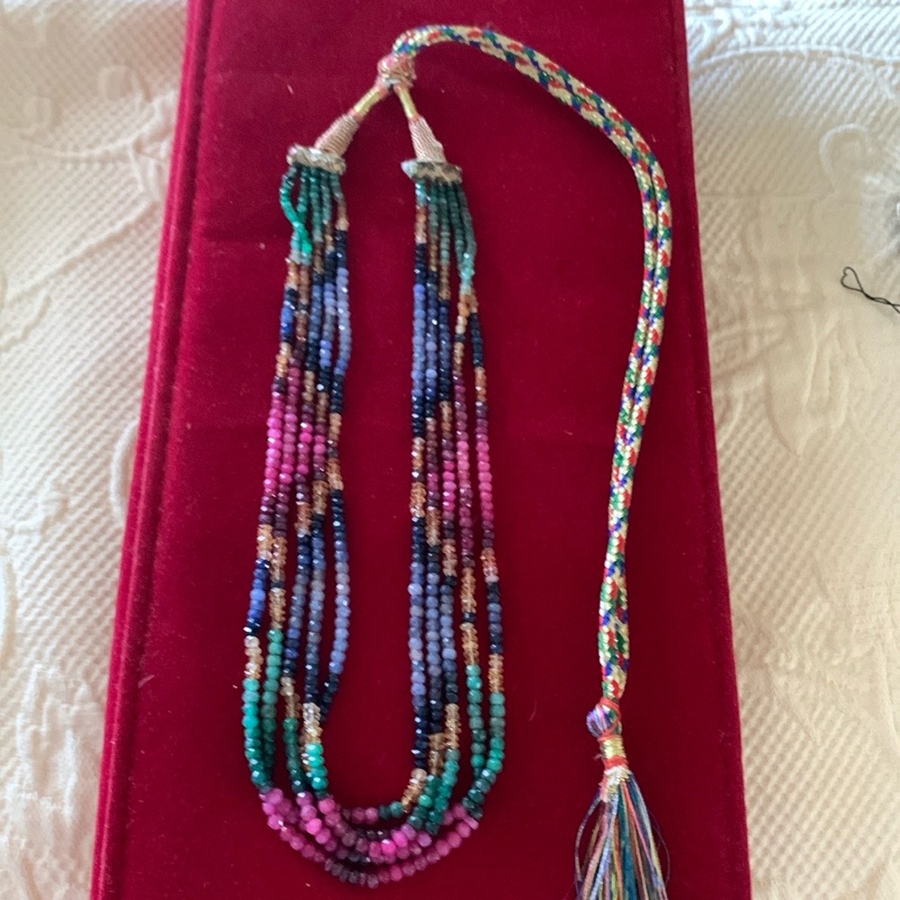 Natural Gemstones choker